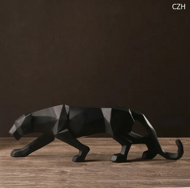 Style Loft Collection Origami Resin Leopard