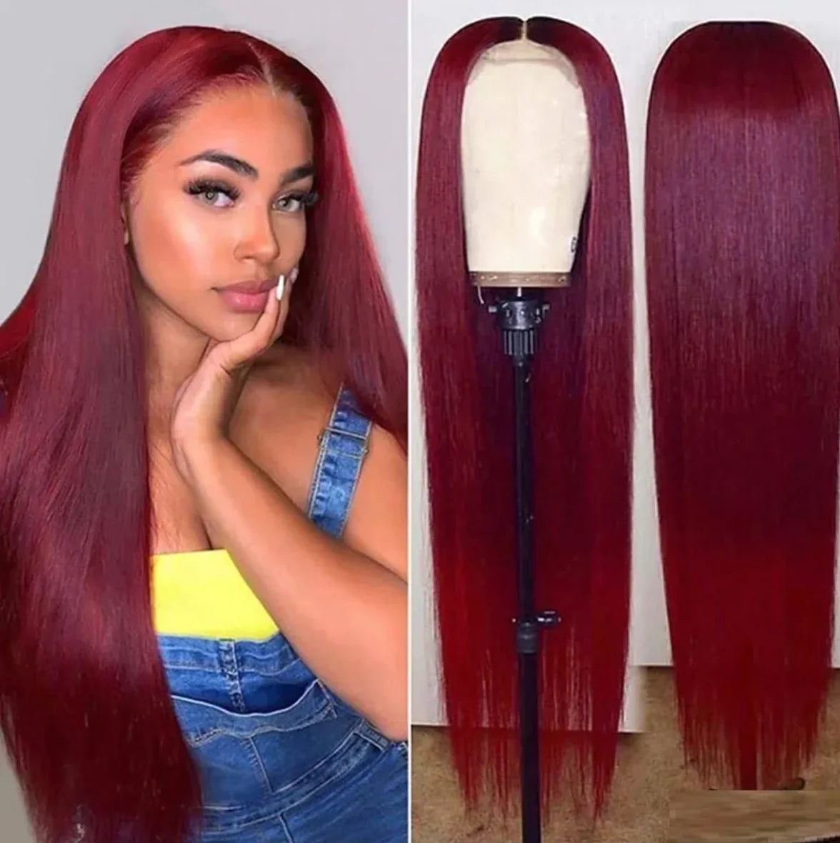 Style Loft Collection Napa Valley Lace Front Straight Human Hair Wig