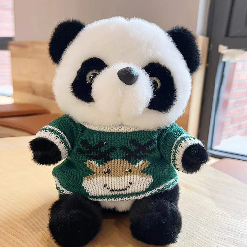 Giant Panda Sweater Plush Toy