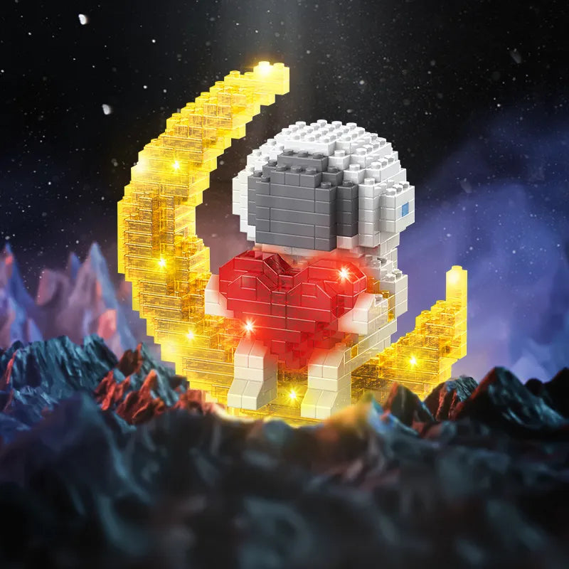Style Loft Collection Astronaut Building Blocks