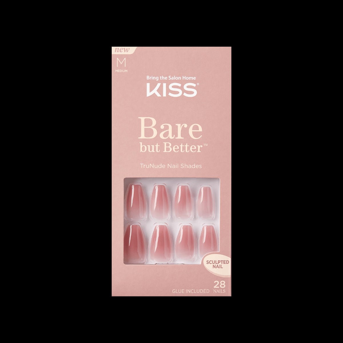 KISS Bare but Better Nails Nude Nude