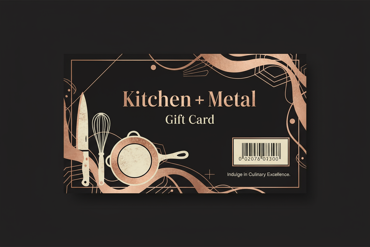 Kitchen + Metal gift card