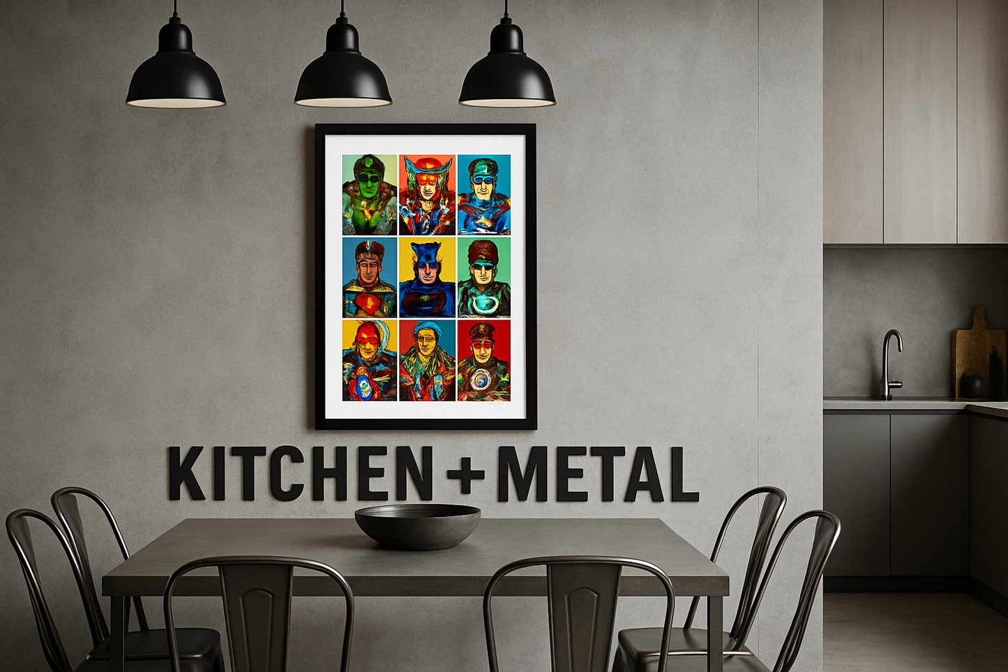 Super Pop Frame | Home Decor | Kitchen + Metal