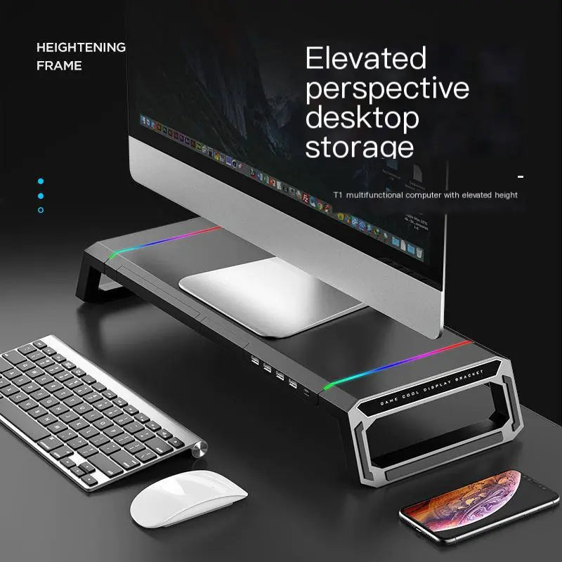 Style Loft Collection RoomStyle ErgoHub USB Monitor Stand
