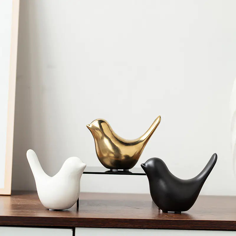 Style Loft Collection Abstract Ceramic Bird Abstract Decor