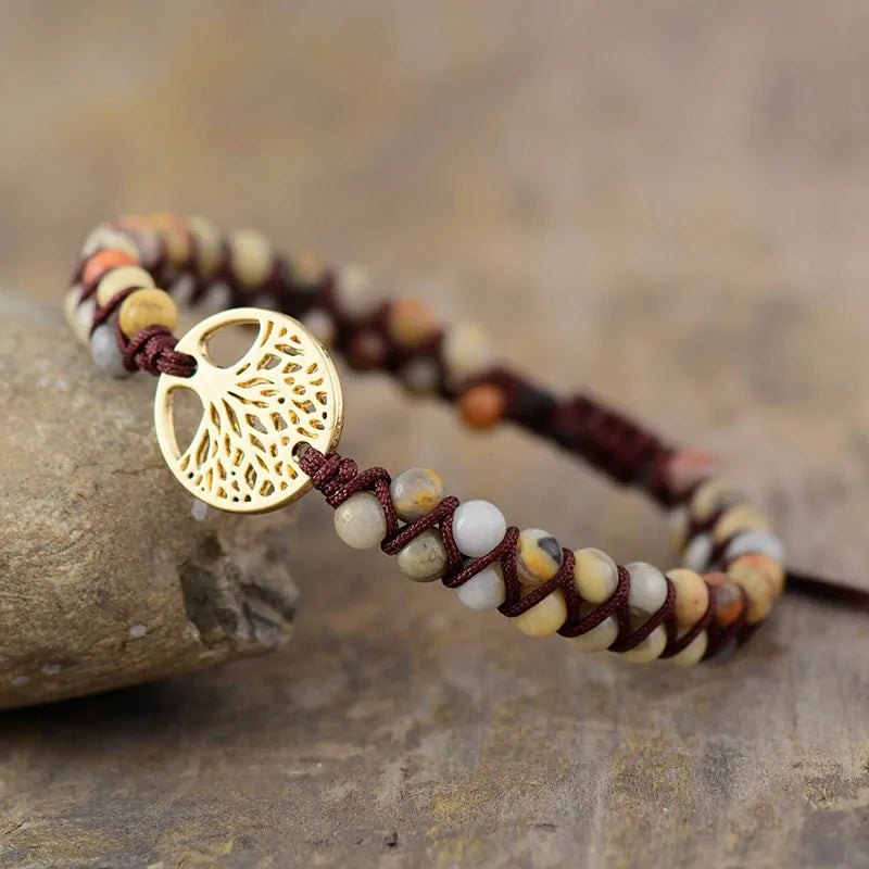 Style Loft Collection Spiritual Jasper Tree Bracelet
