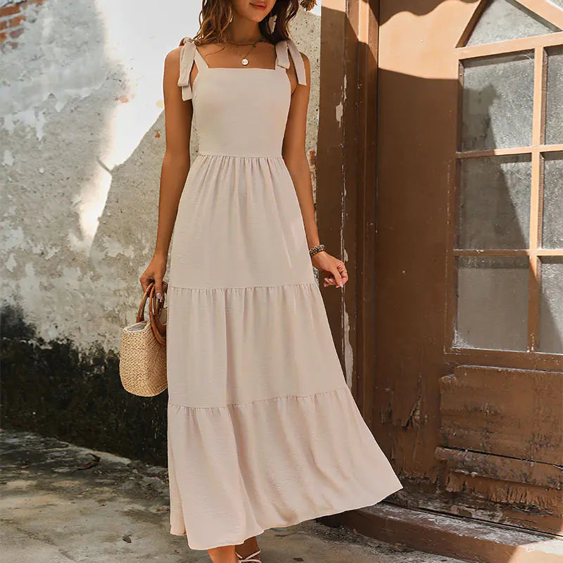 Style Loft Collection Eat Love Pray Backless Solid Dress