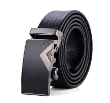 Style Loft Collection Genuine Leather Automatic Buckle Belt