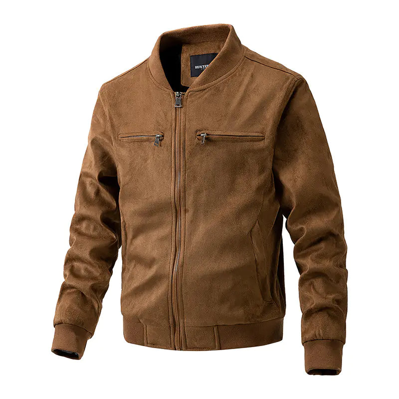 Style Loft Collection Blue Ridge Parkway Suede Biker Jacket