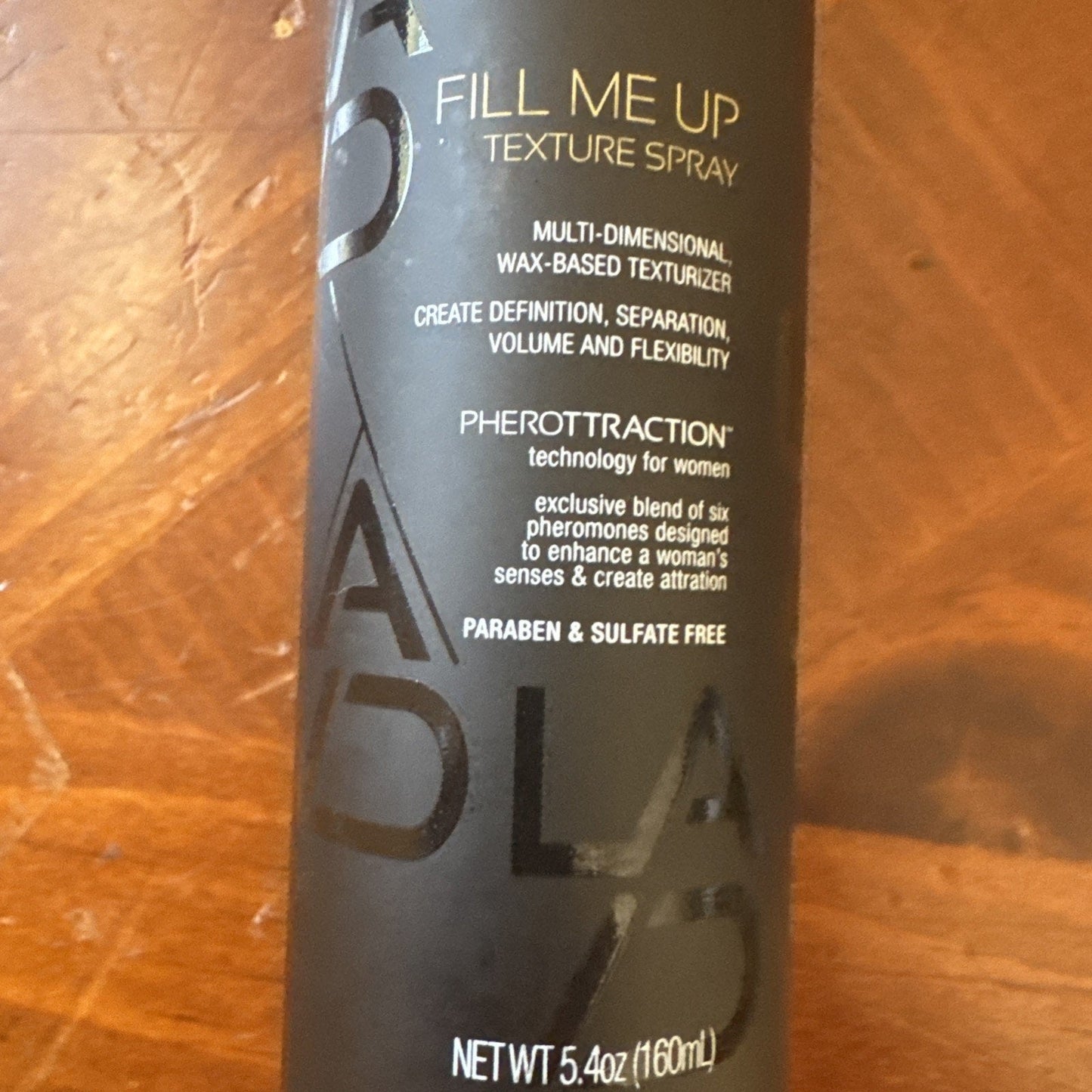 Laid Brand Fill Me Up Texture Spray 5.4 Oz(cap Missing)