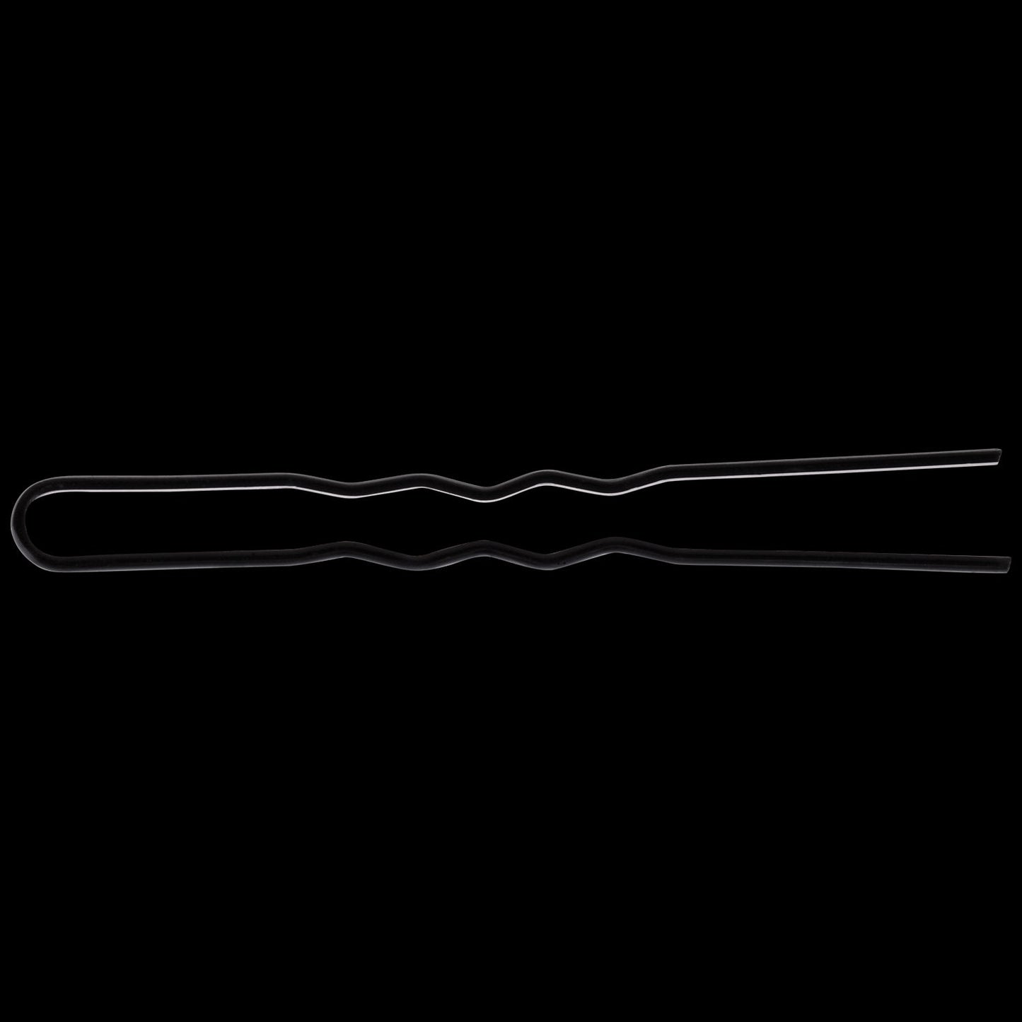LQQKS 1 3/4" HAIR PIN NO BALL TIP 100CT BLACK