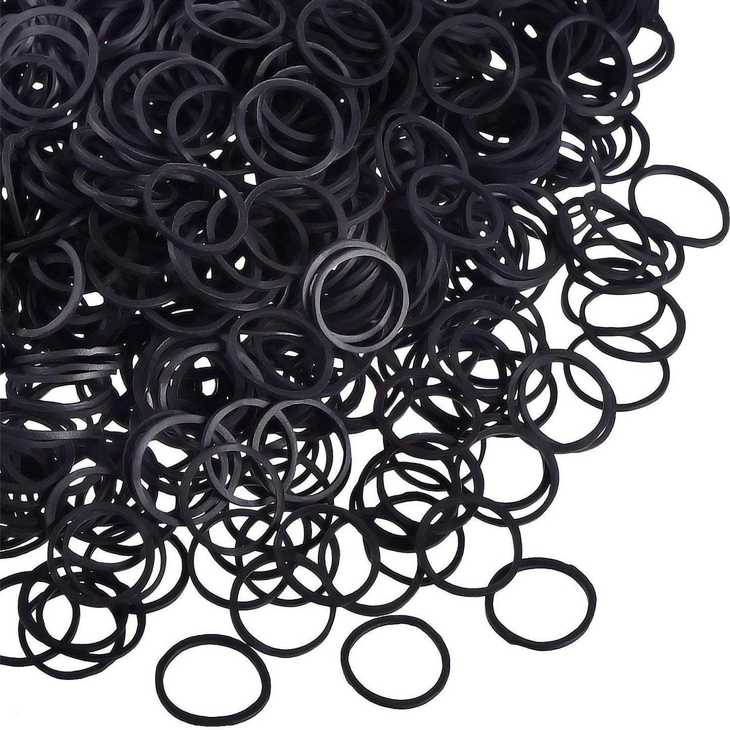 LQQKS PONYHOLDER BAND BLACK 500PC/PK