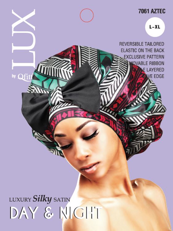 LUX SILK DAY & NIGHT CAP XL AFRO (7061)