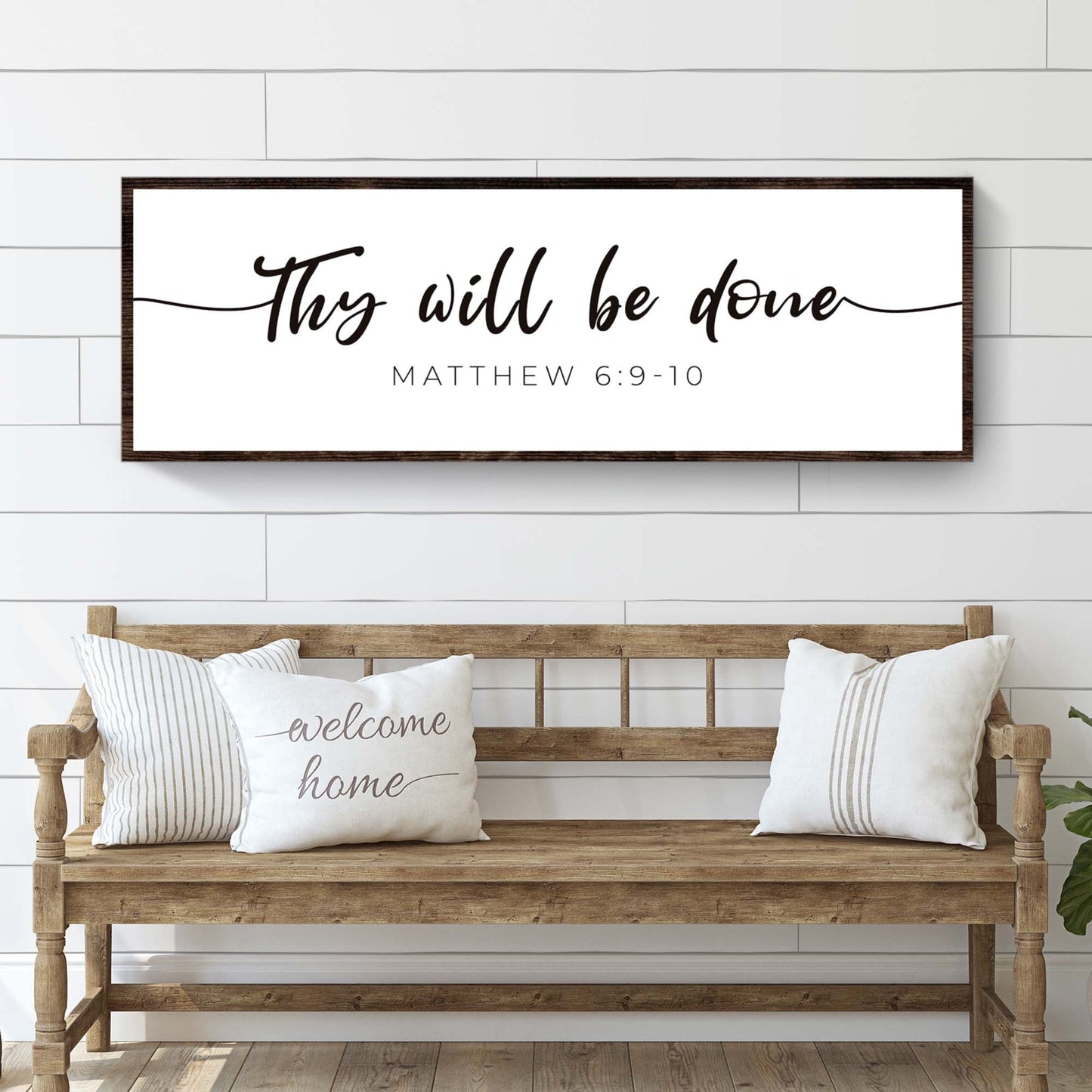 Thy Will Be Done Faith Sign III