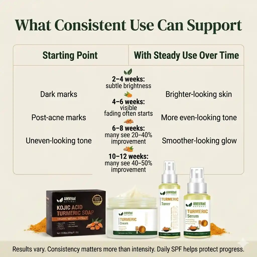 Melanin-Safe Brightening Core