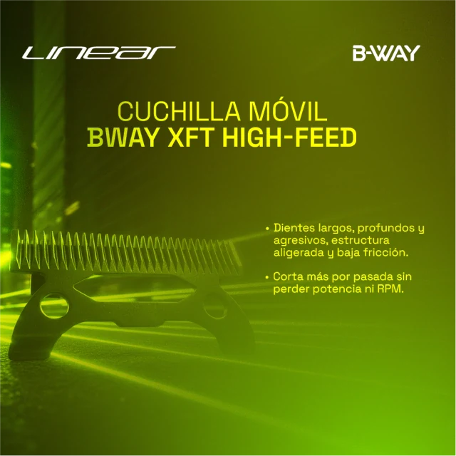 B-WAY Linear Professional Clipper – 20,000 RPM Linear Motor