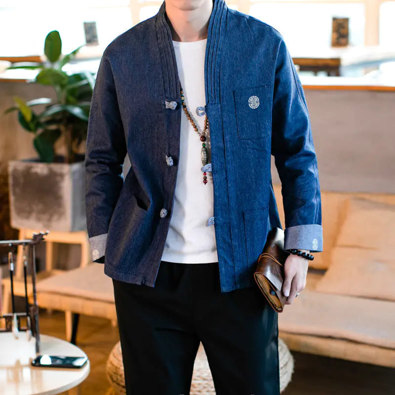 Style Loft Collection Miyagi Denim Embroidered Jacket