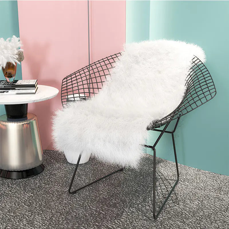Style Loft Collection Forged Iron Backrest Stool