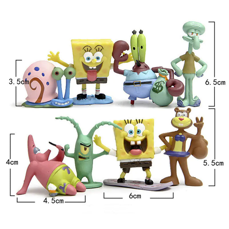Style Loft Collection x SpongeBob and Friends Action Figures (6 or 8 Styles)