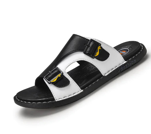 Style Loft Collection LoftLab Avelure Beachcruiser Leather Slippers
