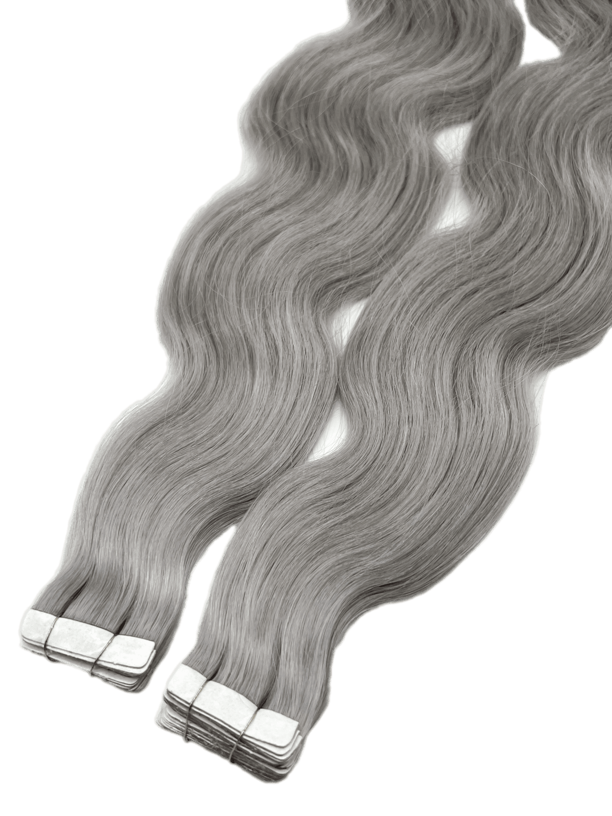 Narcia Tape-In Hair Extensions 100% Remy Siberian Human Hair, Body Wave 24 Inch