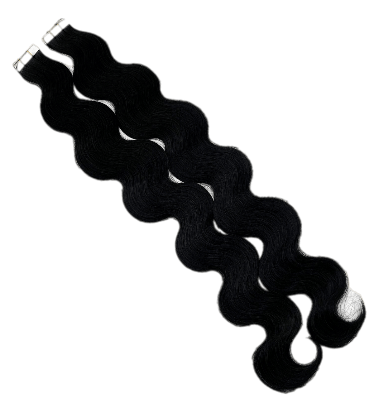 Narcia Tape-In Hair Extensions 100% Remy Siberian Human Hair, Body Wave 24 Inch