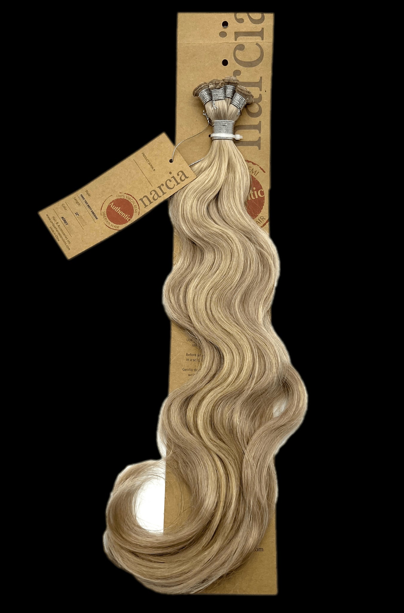 Narcia Remy Siberian -Hand Tied Weft 22''(100g)