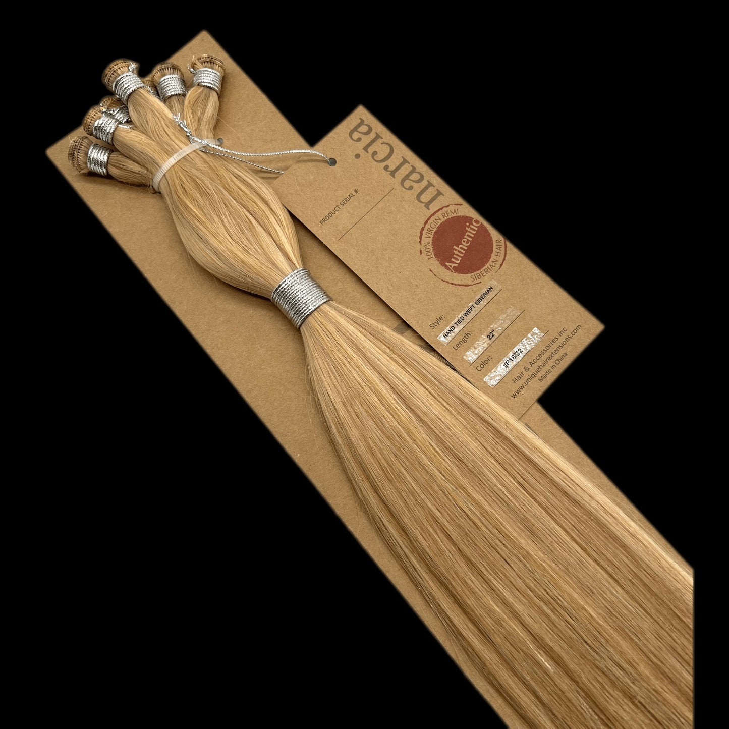 Narcia Remy Siberian -Hand Tied Weft 22''(100g)