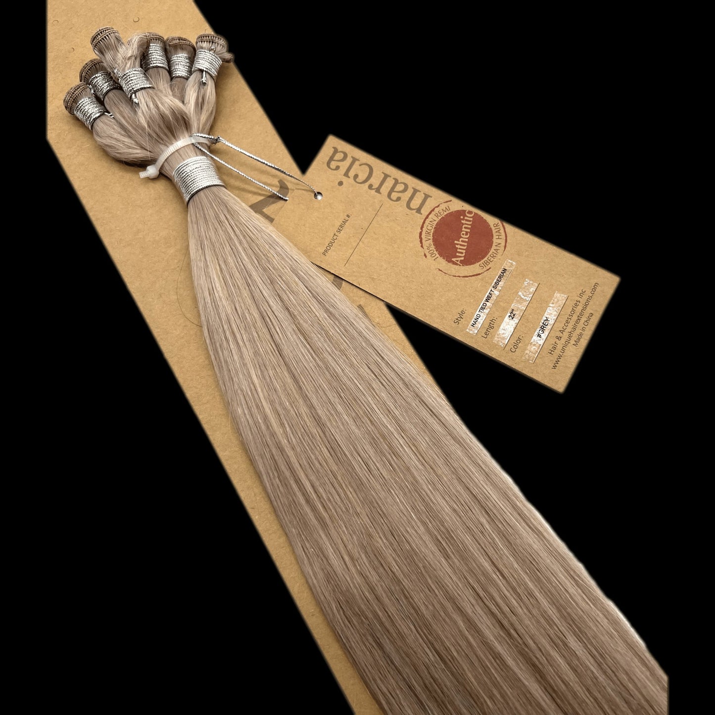 Narcia Remy Siberian -Hand Tied Weft 22''(100g)