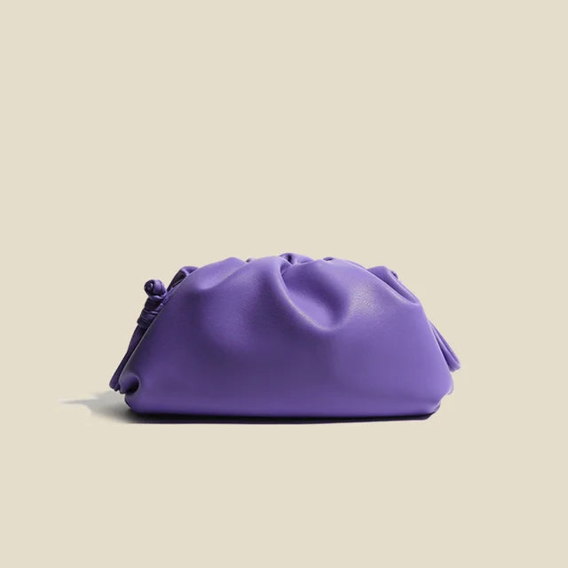 New Fashion Solid Color Headbag For Women Soft Leather Shoulder Crossbody Bag Female Travel Casual Bags