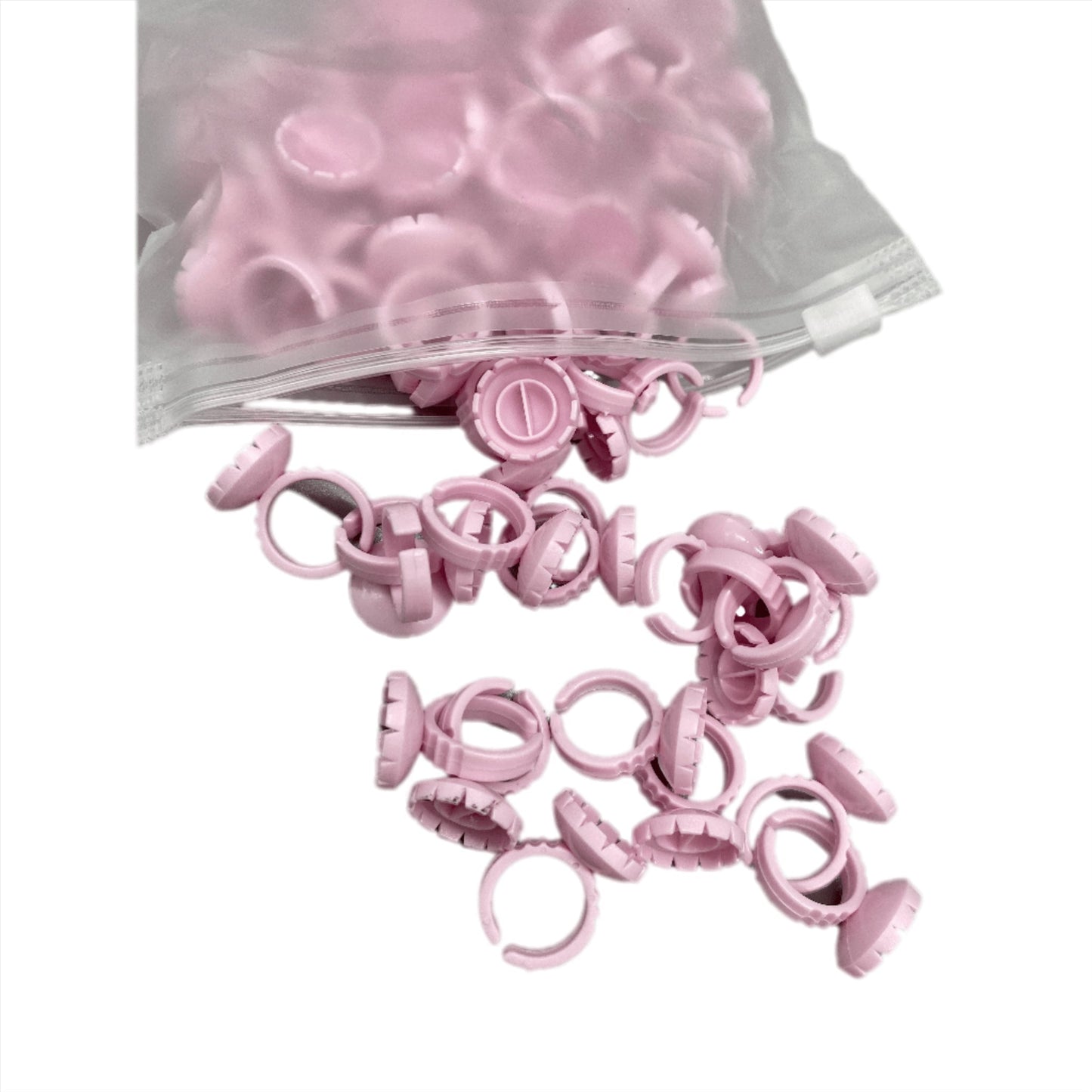 New! VIP Glue Ring and Easy Fan Cup! Two in one! 100pcs bag