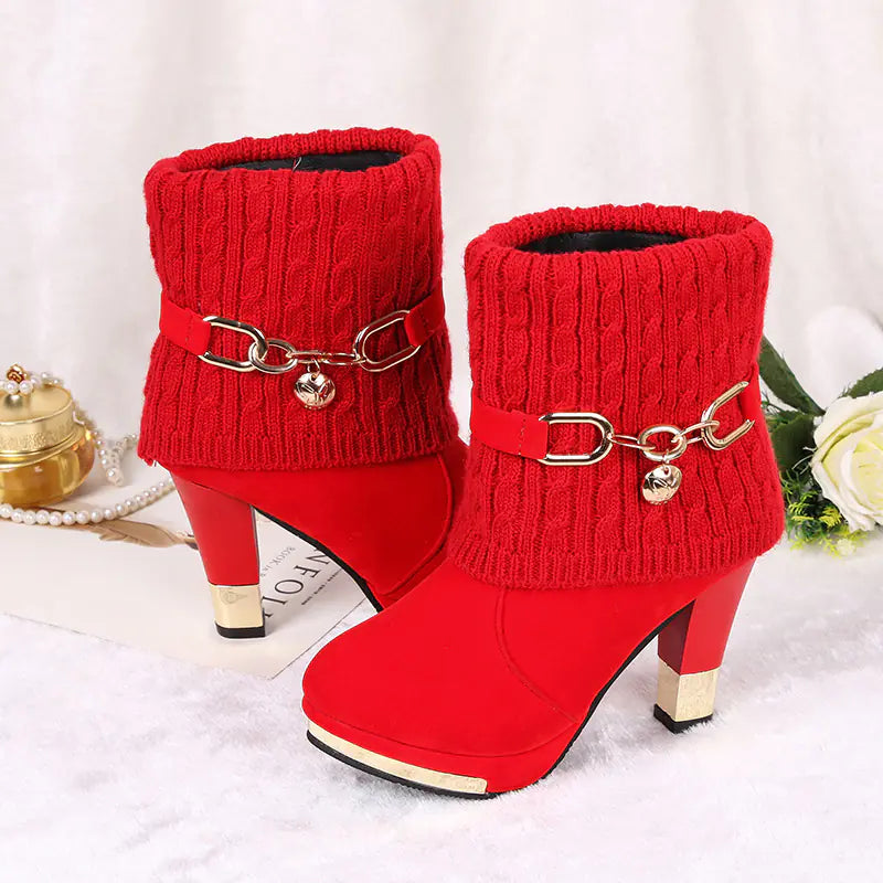 Style Loft Collection Saint-Jean-de-Maurienne Mid-Calf Suede Boots