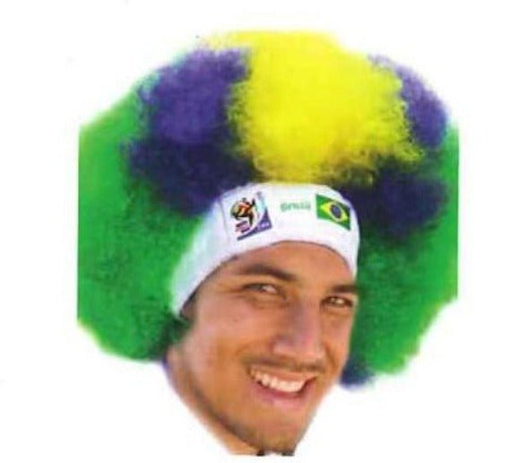 Official Fifa Soccer Afro Wig Hat- 25 pcs per box