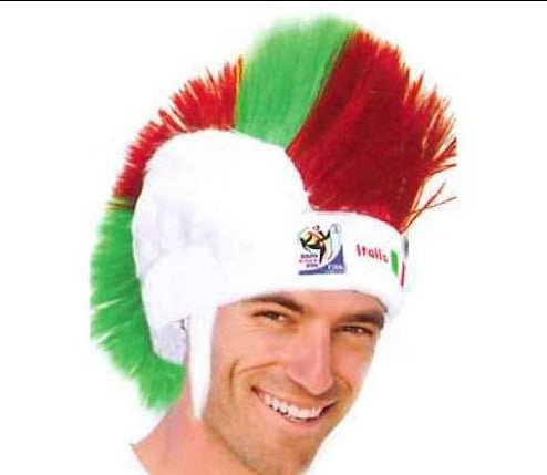 Official FIFA Soccer Mohawk Wig Hat - 25 pcs per box