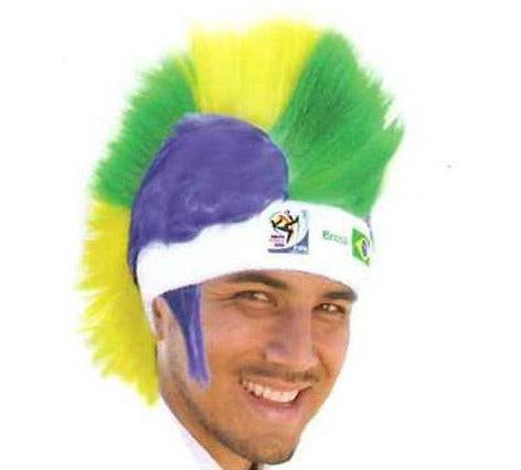 Official FIFA Soccer Mohawk Wig Hat - 25 pcs per box