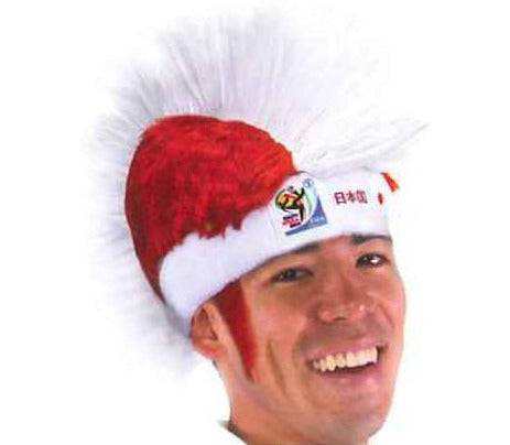 Official FIFA Soccer Mohawk Wig Hat - 25 pcs per box