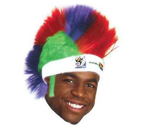 Official FIFA Soccer Mohawk Wig Hat - 25 pcs per box