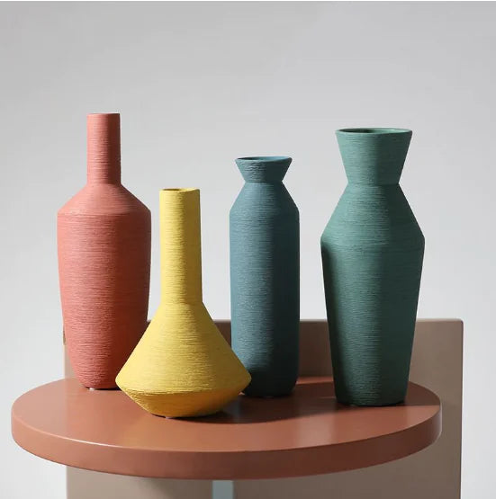 Style Loft Collection Artistic Elegance Colorful Ceramic Vase