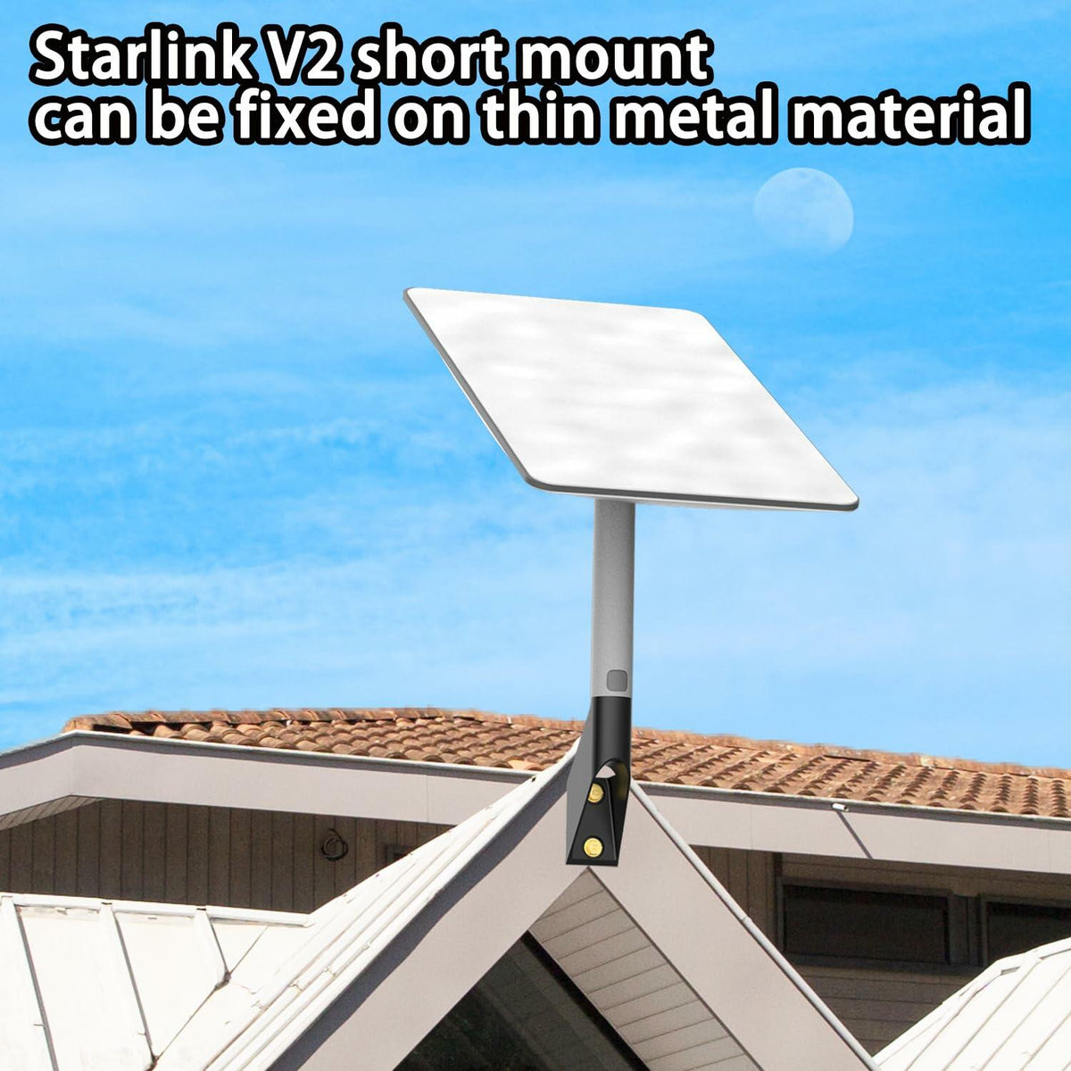 [Good] BUJ Starlink V2 Short Wall Mount for Starlink Gen 2 Satellite Kit