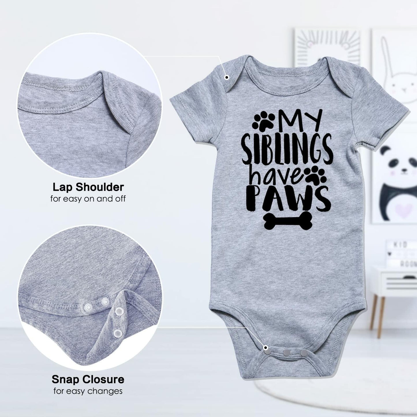 Funnycokid Baby Bodysuit Our First Mother’s Day Outfit Gender Neutral 6-12M