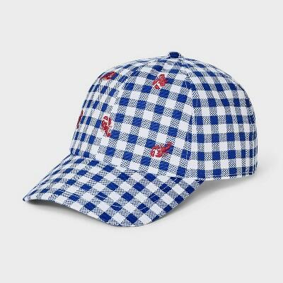 Universal Thread Lobster Embroidery Baseball Hat Blue