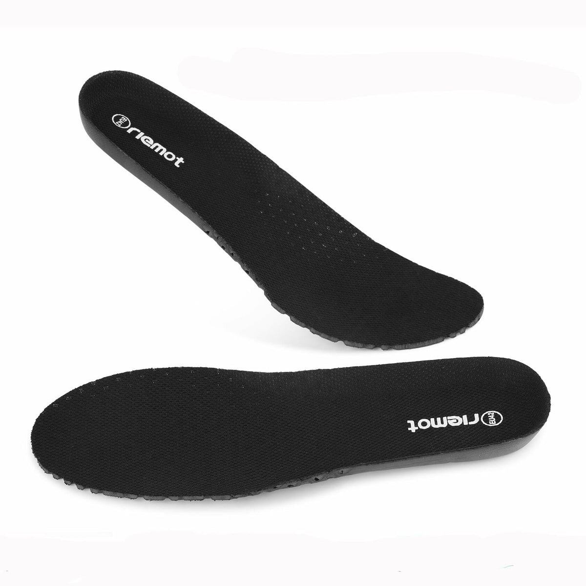 riemot Arch Supports Orthotics Sport Shoe Insoles 2 Pairs Grey Size US14/EU47