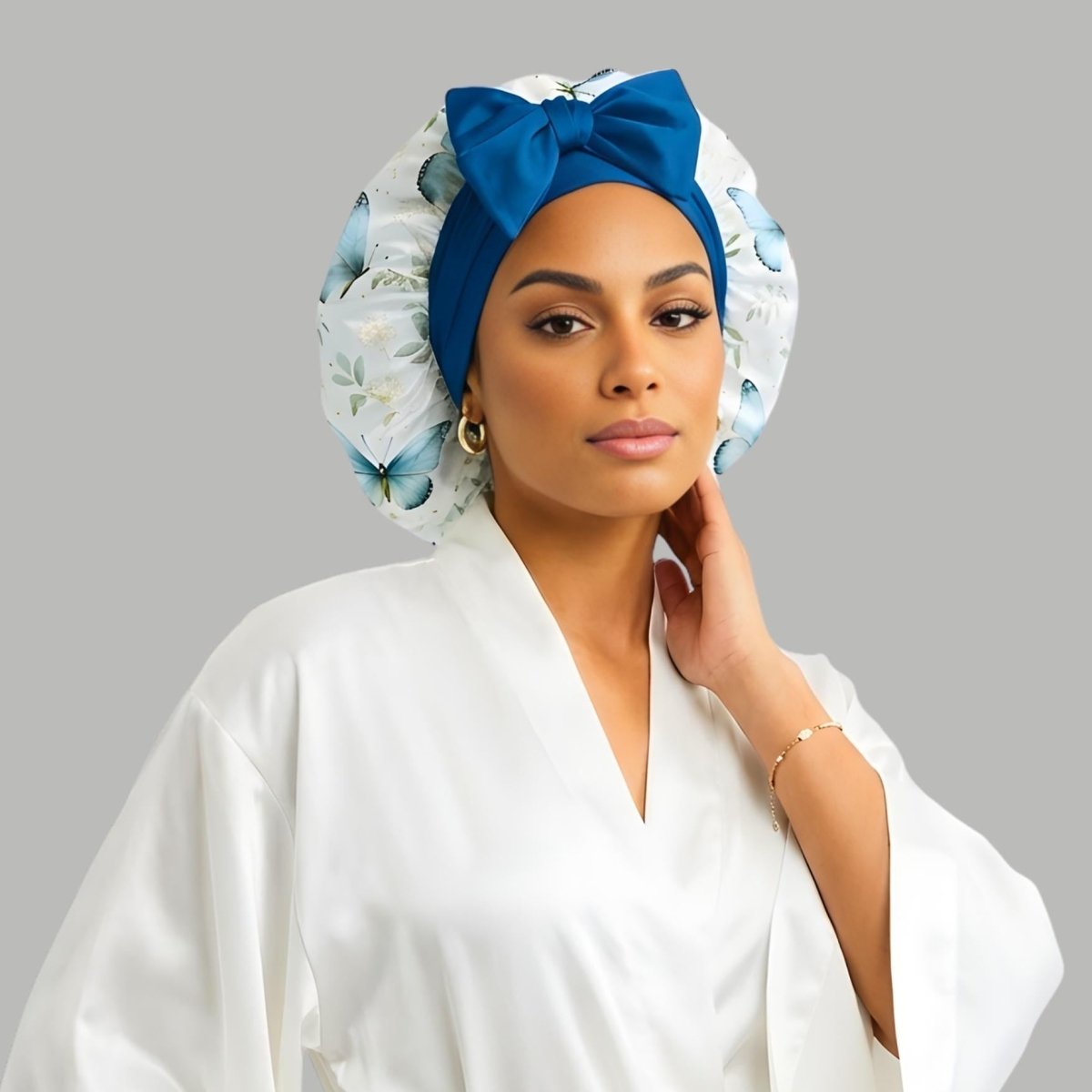 Original Stretch Tie Satin Bonnet | Multiple Colors Available