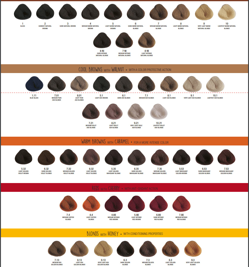 Alfaparf Milano Precious Nature Cool Brown 1.11, 2.03 oz