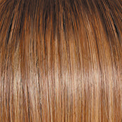 Raquel Welch Flying Solo Shoulder-Length Wig, RL14/25SS Shaded Honey Ginger