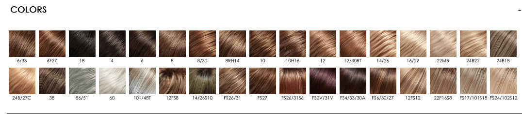 Jon Renau Top Smart 12" Hair Topper, 12FS12