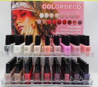 Ashley Lee ColorDeco Nail Polish, 90 Cafe Mocha