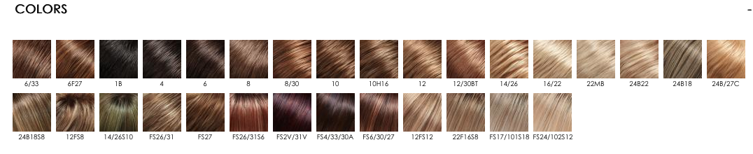 Jon Renau Top Wave 12" Hair Topper, 1B