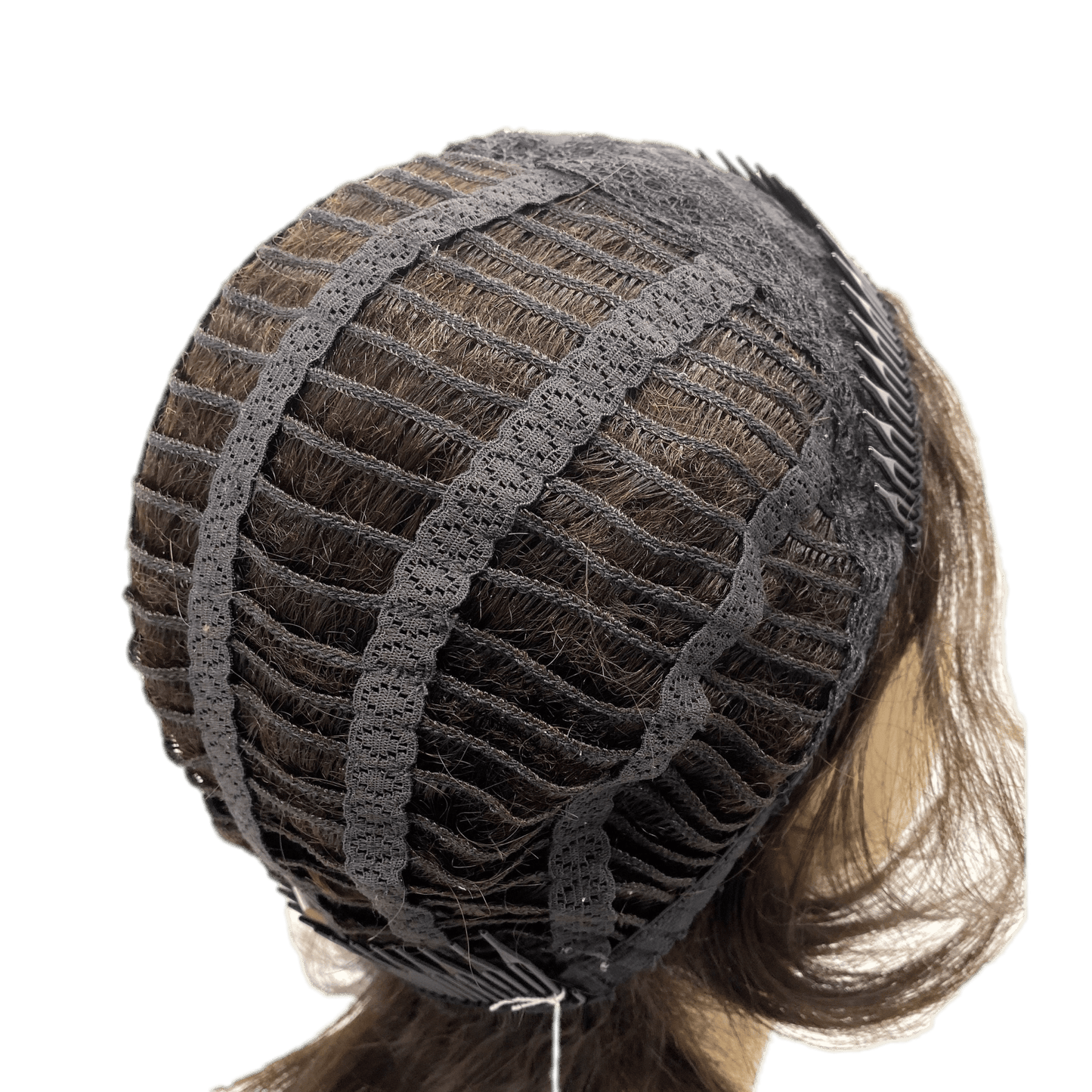 Unique 100% Human Hair Half Wig/ Style #30094
