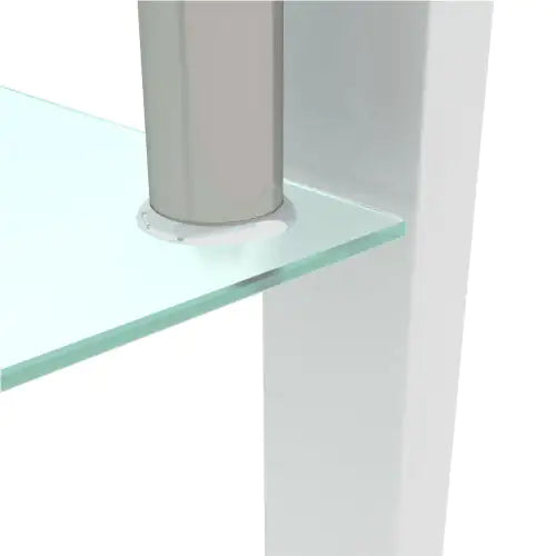 Style Loft Collection Elegant Glass Coffee Table